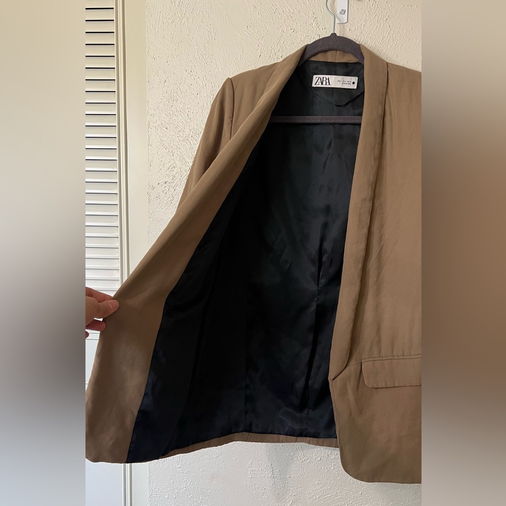 Zara Tan Blazer - Picture 4 of 5